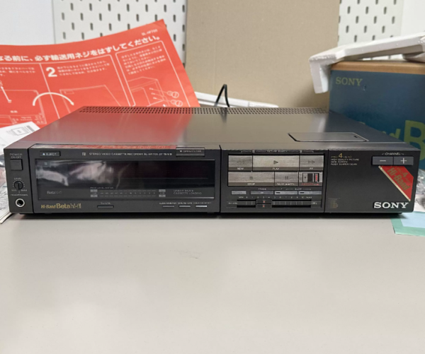 1986年索尼SONY HF705视频磁带录像机HIFI超级播放器