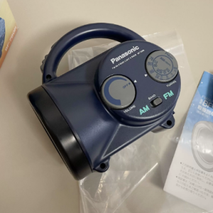 松下PANASONIC BF-780R手电筒+收音机一体机复古收藏玩具