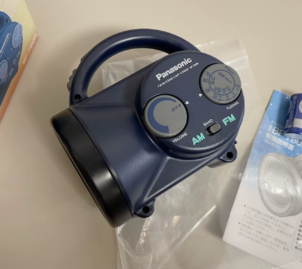 松下PANASONIC BF-780R手电筒+收音机一体机复古收藏玩具