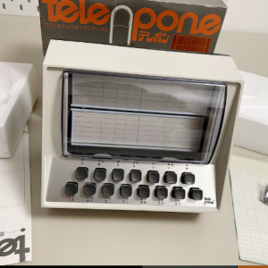 1976年日本NOVEL TELEPHONE 机械通讯录 古董翻页机