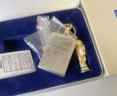 1998年原装正品ZIPPO 全金属世界杯限量1000台打火机
