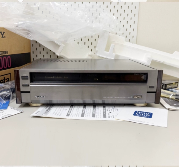 1989年索尼SONY EDV-8000 BETA磁带录像录音机皇
