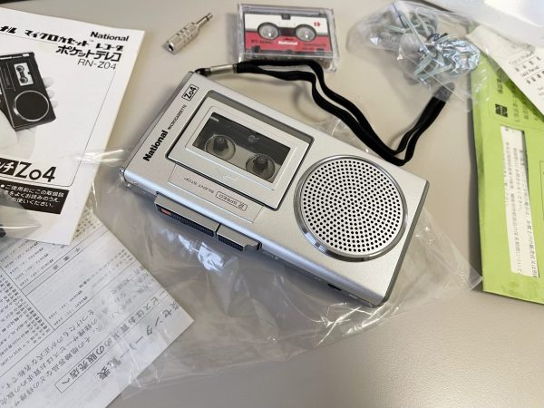 全新1988年松下NATIONAL RN-Z04 微型磁带随身听 早录音机型