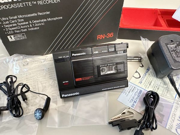 全新1991年松下NATIONAL RN-Z36微型磁带随身听 金属机型