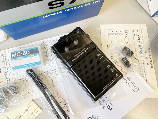 全新1978年奥林巴斯OLYMPUS S701微型磁带机多功能录音机