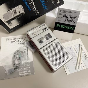 全新1984年日立HITACHI TRQ-1000 微型磁带随身听 录音