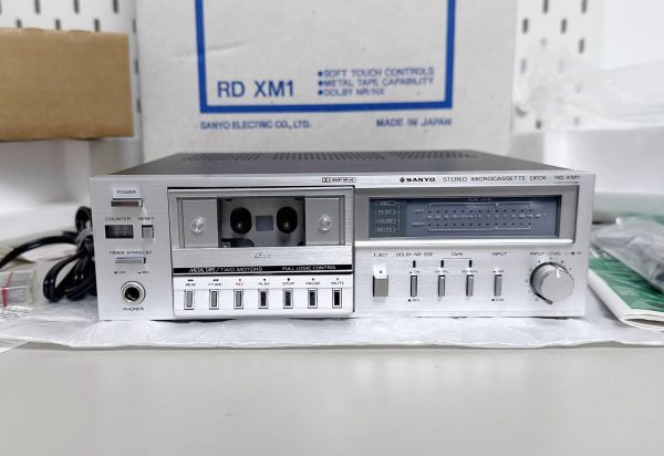全新1980年三洋SANYO RD-XM1微型磁带卡座录音机超级机皇