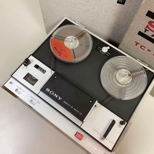 全新1963年索尼SONY TC-357 开盘机 4轨5寸录音机型