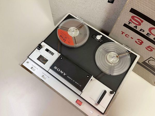 全新1963年索尼SONY TC-357 开盘机 4轨5寸录音机型