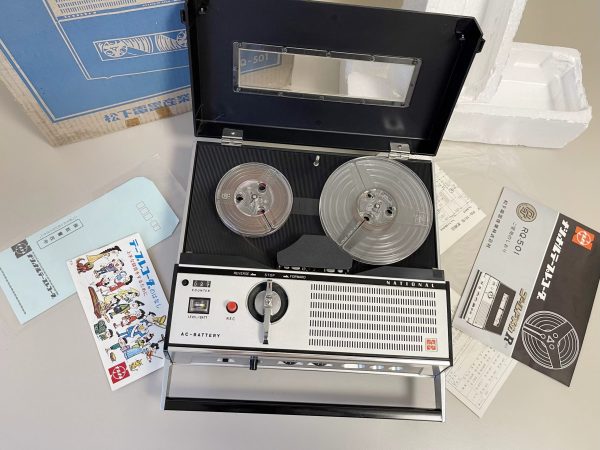 全新1967年松下NATIONAL RQ-501 开盘机 4轨5寸经典机型