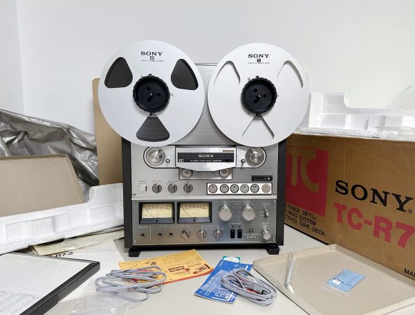 全新1977年索尼SONY R7-2磁带开盘机 2轨4轨双速超级机皇