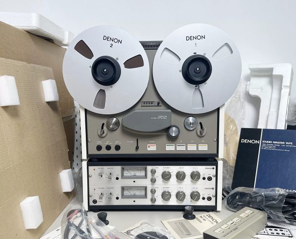 全新1976年天龙DENON DH-630S 开盘机四轨高速至尊机皇
