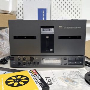 全新1981年雅佳AKAI GX77BL 6磁带头7寸双向超级开盘机皇