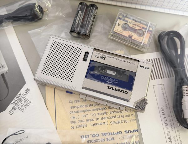 全新1983年奥林巴斯OLYMPUS SW77立体声微型磁带机皇