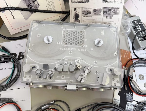 全新1957年南瓜NAGRA III 移动式开盘磁带机录音机播放器