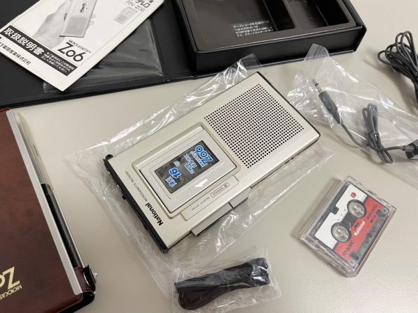 全新1978年松下NATIONAL Z06 微型磁带机随身听 录音机型