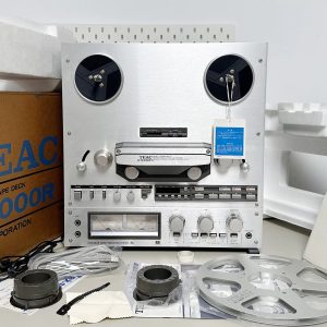 全新1981年TEAC X-1000R 经典四轨6磁带头10寸开盘机机皇