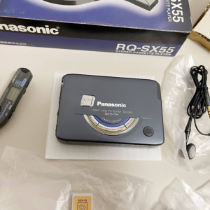 【全新稀少】1995年松下PANASONIC RQ SX55 磁带随身听金属磨砂机