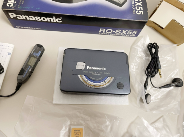 【全新稀少】1995年松下PANASONIC RQ SX55 磁带随身听金属磨砂机