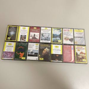 欧美怀旧古典音乐磁带14盘 高品质复古版 DG出品