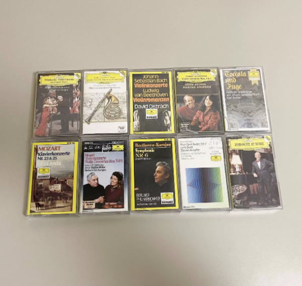欧美复古怀旧古典音乐磁带10盘 高品质版 DG出品