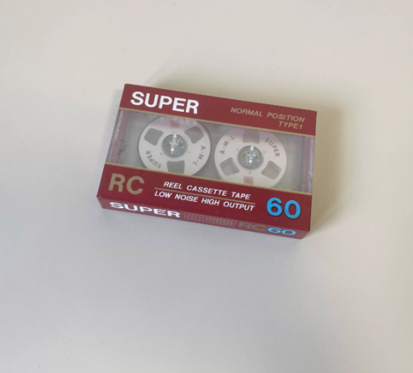 日本AML SUPER RC60金属小开盘 60分钟一类空白磁带