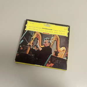 赫伯特 柏林爱乐团 3部交响曲 4轨7寸开盘带 DG出品