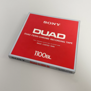 索尼SONY DUAD-1100BL 开盘母带 10寸金属空白开盘带
