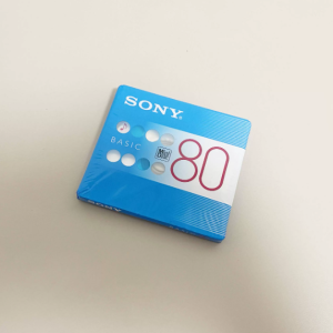 索尼SONY MD MINIDISC碟光盘 原装入门级录音空白碟