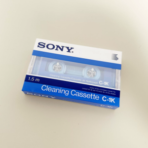 索尼SONY C1K 标准磁带清洗器 原装机械磁头清洗工具