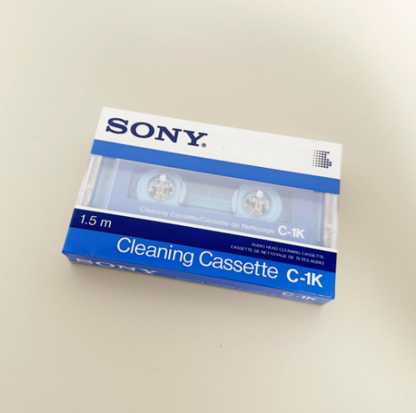 索尼SONY C1K 标准磁带清洗器 原装机械磁头清洗工具