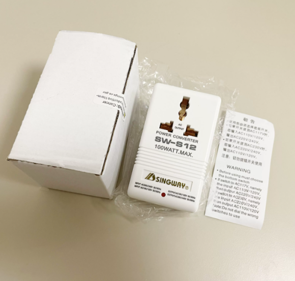 SNIGWAY磁带机/CD/MD/DAT随身听110V/220V互转变压器