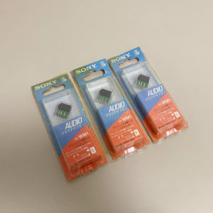 索尼SONY PC-WM1 磁带机转换头 排插3.5MM耳机转换器