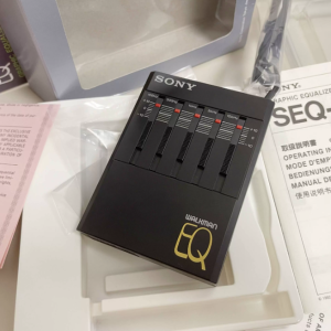索尼SONY SEQ-50 磁带机音质调装置 五段收放均衡器