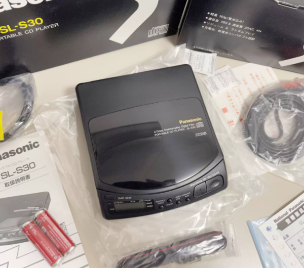 1989年松下PANASONIC SL-S30 CD随身听 高解析机皇