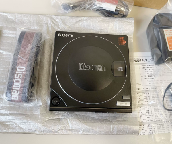 1986年索尼SONY D100/D10 CD随身听 绝鼎级机皇黑色