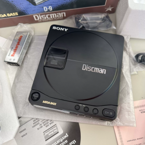 1989年索尼SONY D90/D9 CD机随身听全金属重低音机型