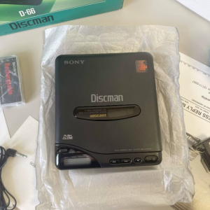 1990年索尼SONY D66 CD随身听 2DA重低音抗震机型
