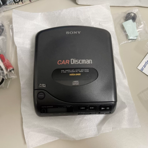 1991年索尼SONY D802K CD随身听 重低音车载抗震机型