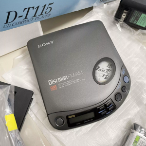 1992年索尼SONY D-T115 CD随身听重低音收音1BIT机型