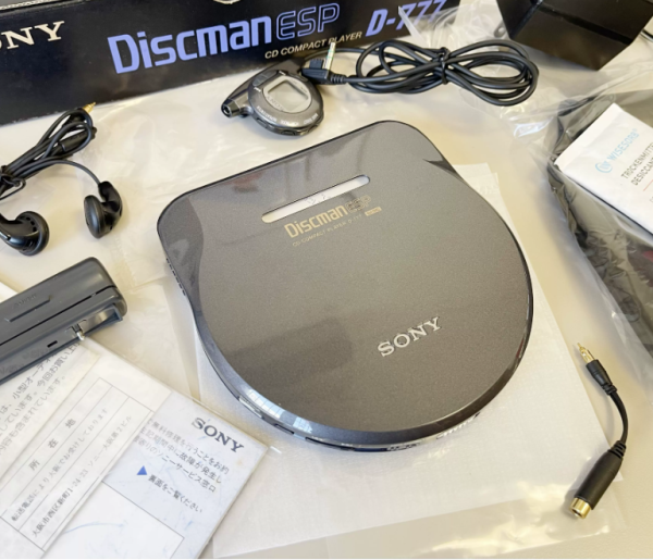 1995年索尼SONY D777 CD随身听 双解码机皇主机降临