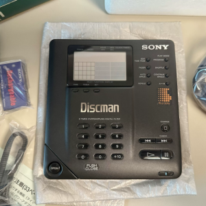 1989年索尼SONY D350/D35 CD随身听 双DAC旗舰机皇