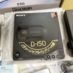 1988年索尼SONY D150/D15 CD机随身听全金属大推力机