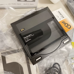 1985年松下TECHNICS SL-XP7 CD机随身听至尊机皇黑色