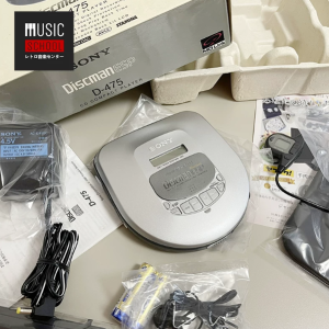 1997年索尼SONY D475 CD随身听 重低音ESP抗震光纤机