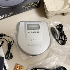 1999年索尼SONY D-E555 CD随身听 ESP2抗震光纤机型