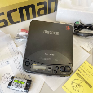 1993年索尼SONY D127 CD随身听 重低音1BIT机型