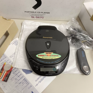 1994年松下PANASOIC SL-S670 CD随身听无线旗舰机型