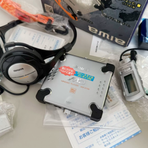 1999年爱华AIWA ST40 MD随身听 物理抗震单放机型