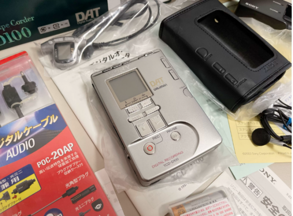 1997年索尼SONY PCM-D100 DAT磁带随身听 终极机皇